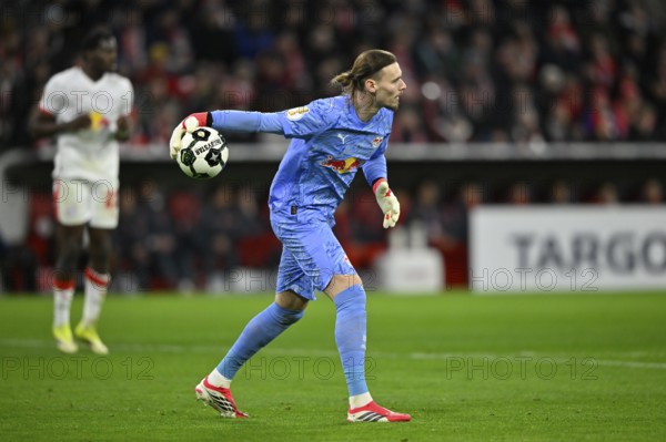 Goalkeeper Maarten Vandevoordt RasenBallsport RB Leipzig RBL (26) Action on the ball Soccer