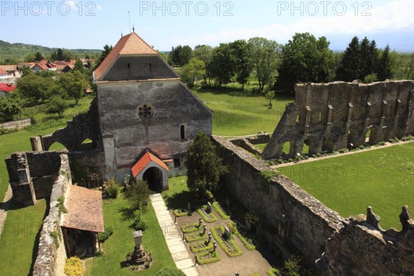 Former Cistercian monastery Carta, Kerz, founded in the 12th century by Cistercian monks and is one