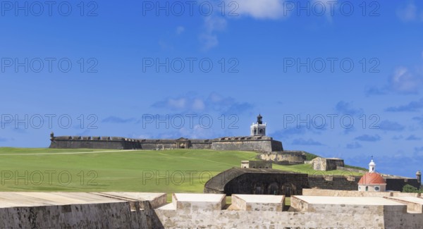 Castillo San Felipe del Morro Fortress in old San Juan, Puerto Rico, UNESCO site