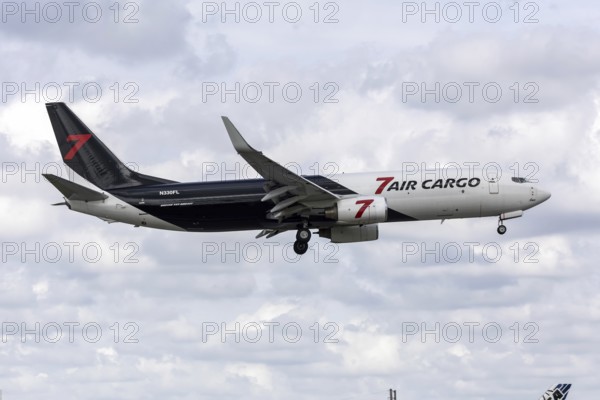 A Boeing 737-800 (BCF) aircraft of 7 Air Cargo with the registration number N330FL at Miami