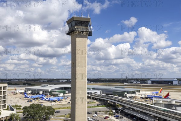 Tampa Airport Tower and Airside C Terminal, USA