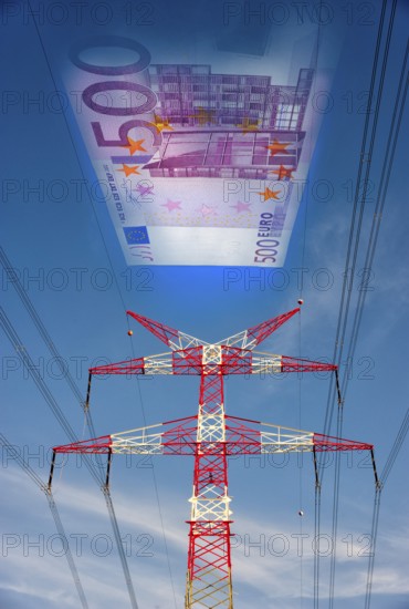 Symbolic image, infrastructure and networks, network charge system, 5G expansion, data network,