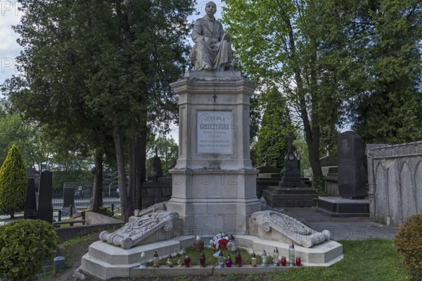 Grave of Polish poet Seweryn Goszczynski, 1803-1876, Lützenhofer Cemetery Lychakivskiy Cemetery,