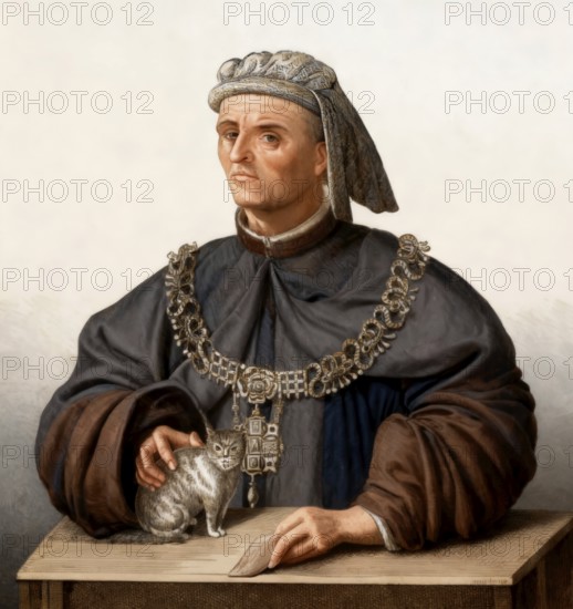 Richard Whittington, c. 1354-1423, a medieval merchant and a politician Richard Whittington, c.