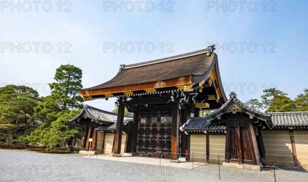 Gishumon Gate, Kyoto Imperial Palace, Kyoto, Japan