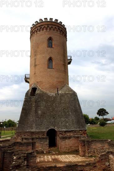 Part of the princely court with the Chindia Tower, in Targoviste, once the residence of Wallachian