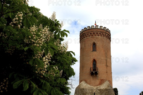 Part of the princely court with the Chindia Tower, in Targoviste, once the residence of Wallachian