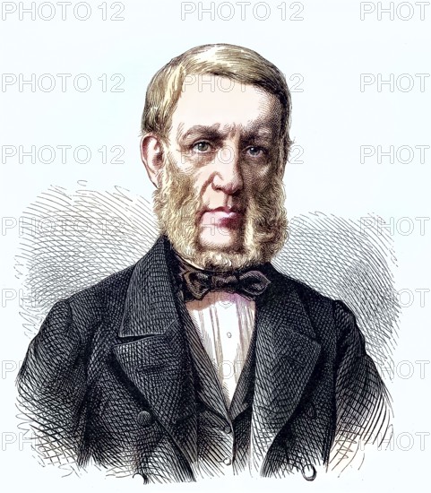 George Bancroft, 1800 - 1891, was an American historian and statesman, America/ George Bancroft,