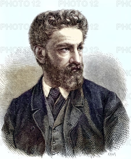 Otto Roquette, 1824 - 1896 was a German writer, Germany/ Otto Roquette, 1824 - 1896 was a German