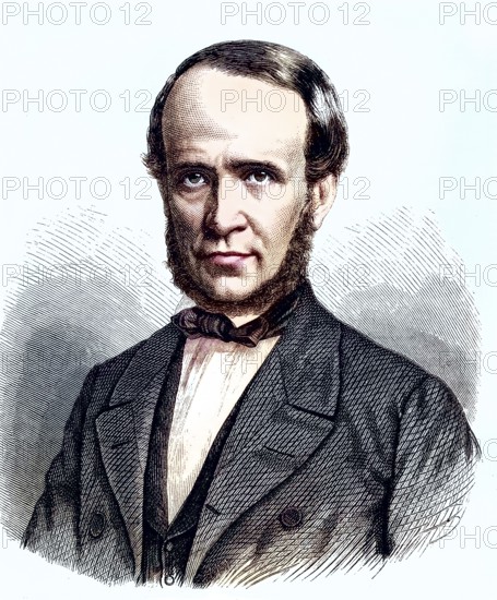 Johann Georg Fischer, 1816 - 1897, German poet and playwright, Germany/ Johann Georg Fischer,