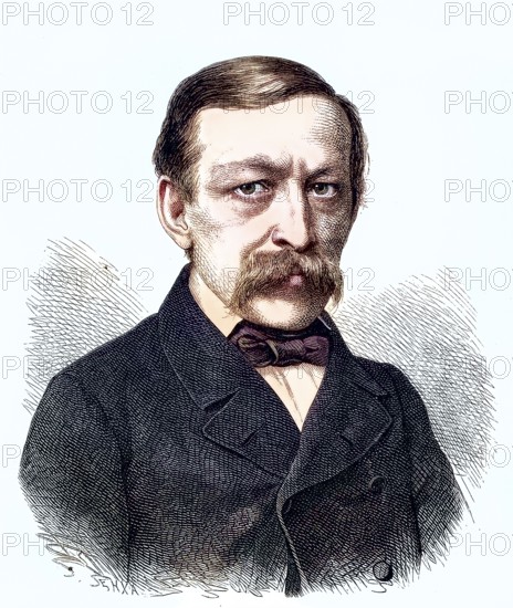 Edmund Höfer, 1819 - 1882, one of the leading German novelists of the second half of the 19th