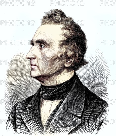 Justus Freiherr von Liebig, 1803 - 1873, German chemist who made significant contributions to