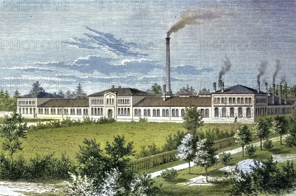 Dick und Kirschten was a major manufacturer of carriages and wagon construction in Offenbach am