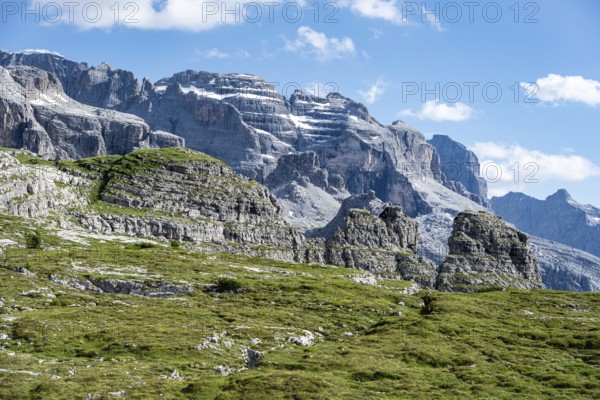 Grosté Plateau, summit of the Brenta Mountains, Brenta, Brenta-Adamello Natural Park, Trentino,