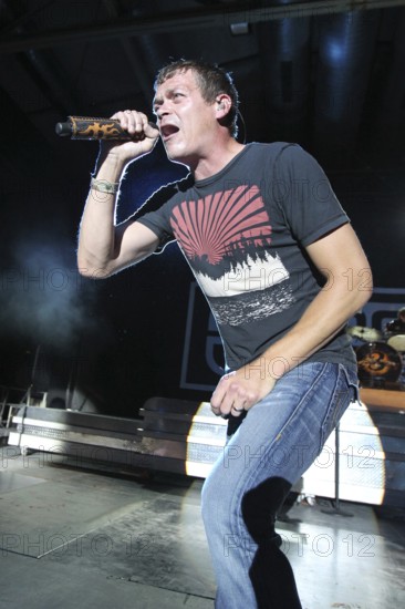 3 Doors Down, US singer Brad Arnold performing live in C-Hall on June 11, 2013 in Berlin