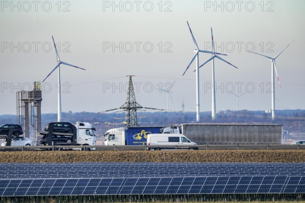 86.5 MW peak open space photovoltaic systems, from RWE, with over 141, 000 solar modules, on a side
