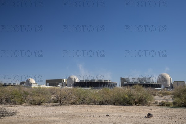 Tonopah, Arizona - The Palo Verde Nuclear Power Plant. It is one of the largest nuclear plants in