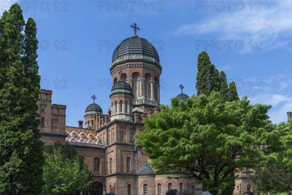 Archbishop's residence of the National Yuri Fedkovych University, founded 1875, Czernowicz, Ukraine