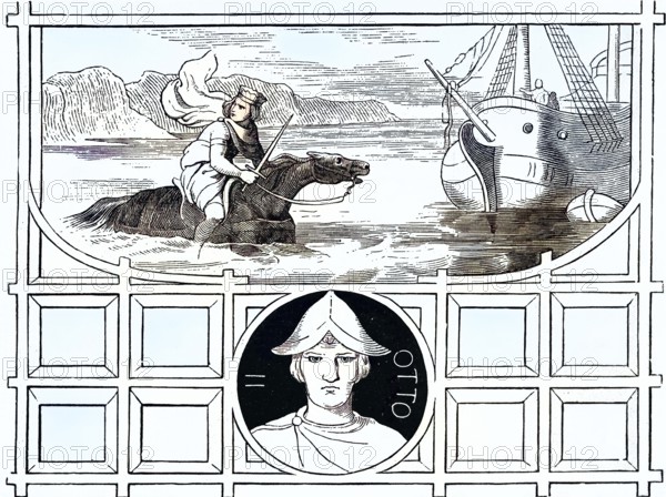 Otto II. (geboren 955, gestorben 7. Dezember 983) aus dem Adelsgeschlecht der Liudolfinger war