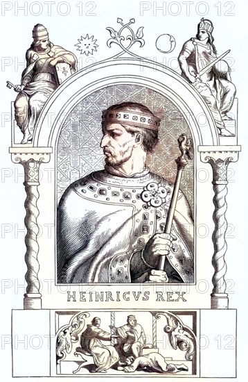 Henry IV (born 11 November 1050, died 7 August 1106) from the Salian family was the eldest son of