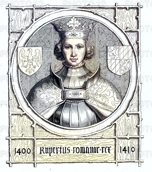 Ruprecht III (born 5 May 1352, died 18 May 1410) of the Wittelsbach dynasty was Roman-German king