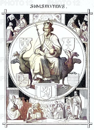 Sigismund of Luxembourg (born 15 February 1368, died 9 December 1437), also known as Siegmund, came