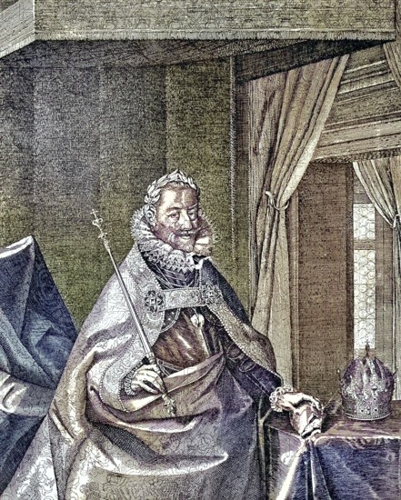 Matthias (born 24 February 1557, died 20 March 1619) war Kaiser des Heiligen Römischen Reiches und