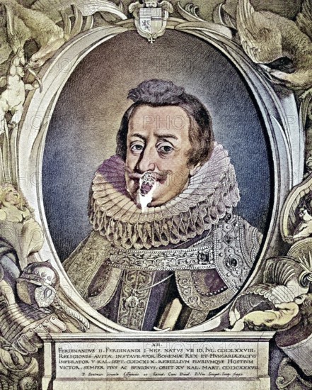 Ferdinand I. (geboren 10. März 1503, gestorben 25. Juli 1564) aus dem Geschlecht der Habsburger war