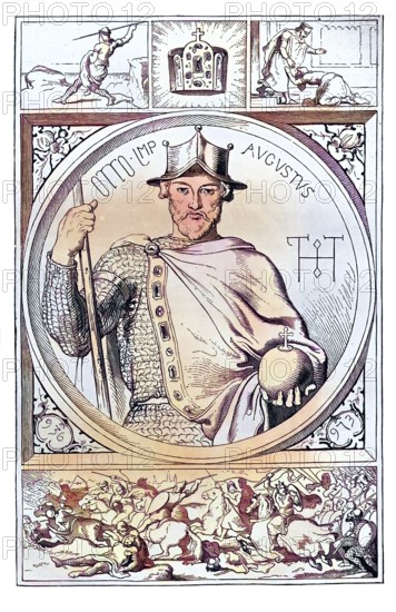 Otto II. (geboren 955, gestorben 7. Dezember 983) aus dem Adelsgeschlecht der Liudolfinger war
