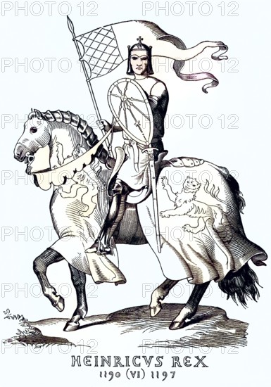 Heinrich VI. aus dem Geschlecht der Staufer (geboren November 1165, gestorben 28. September 1197)