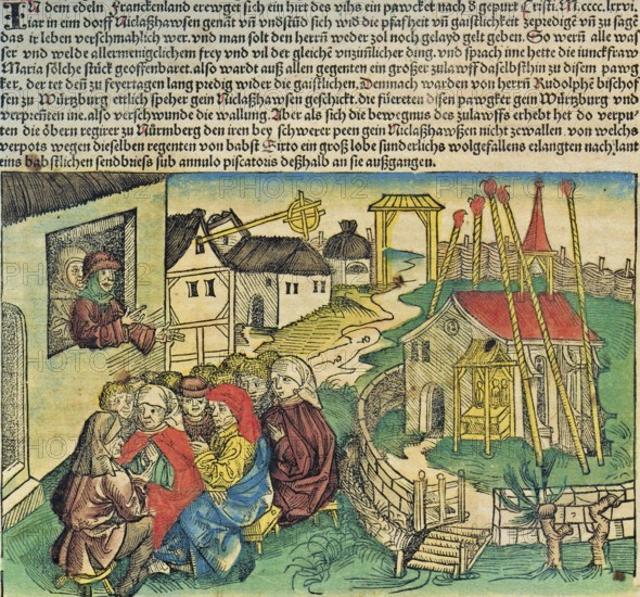 Hans Böhm or Hans Behem, Pauker von Niklashausen (born around 1458, died 19 July 1476),
