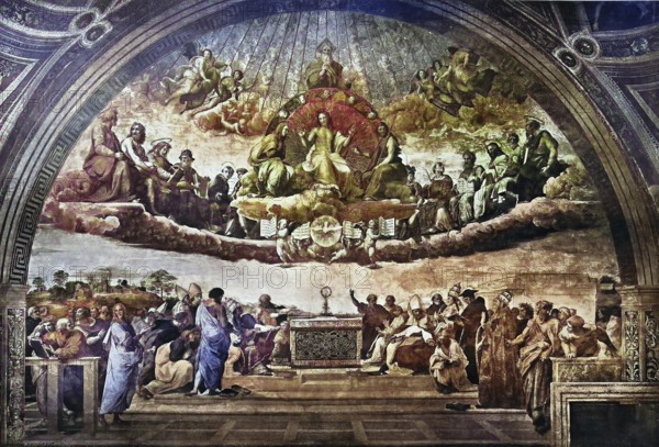 Historical image of the dispute, by Raphael, Vatican City State or Vatican City State, Stato della