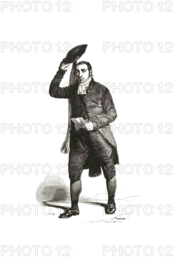 Types from Holland around 1841, De aanspreker, corpse bitters, An aanspreker was in the