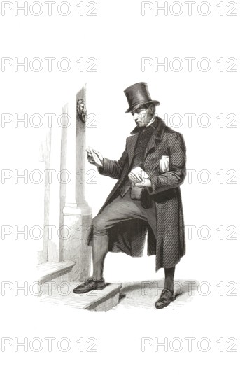 Types from Holland around 1841, letter order, means postman or letter deliverer in German,
