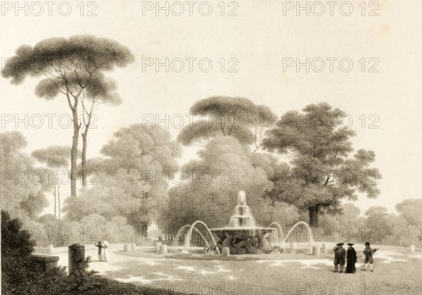 The gardens of Villa Borghese are an extensive 80-hectare park in the heart of Rome, created in