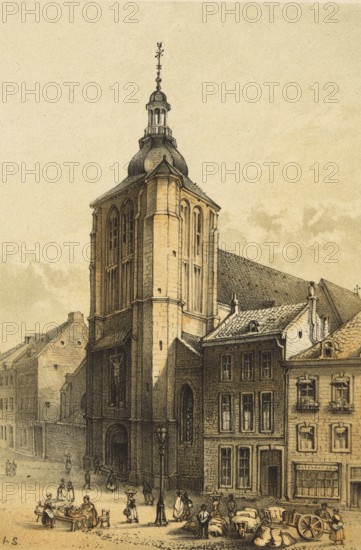 Sint-Matthiaskerk, St. Matthias Church, in Maastricht is a Gothic church from the 14th to the 16th