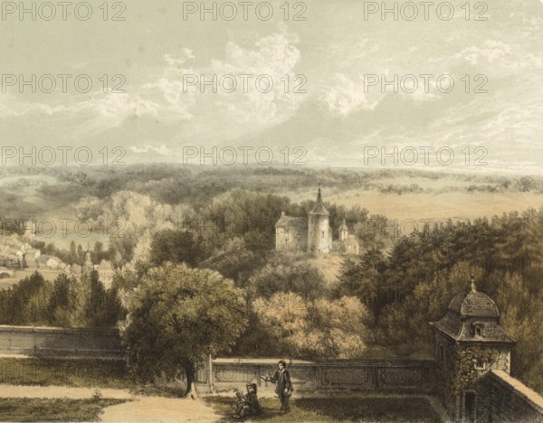 Rolduc Abbey, Klosterrath Abbey, a former Augustinian canons monastery, Holland, authentic,