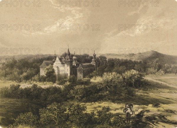 Schaesberg Castle is a castle ruin near Schaesberg between the villages of Landgraaf and Heerlen in