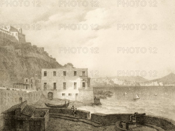 Chemin-neuf, Neue Straße, Naples, name for the then newly created panoramic roads, which provided a