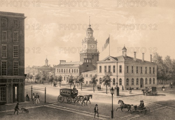State House in Philadelphia, Independence Hall, Independence Hall. Originally built as a