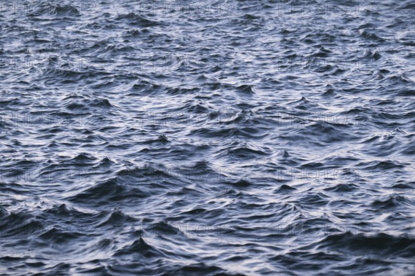 Small waves, smudge effect, long exposure, sea, Gulf of Finland, Finland