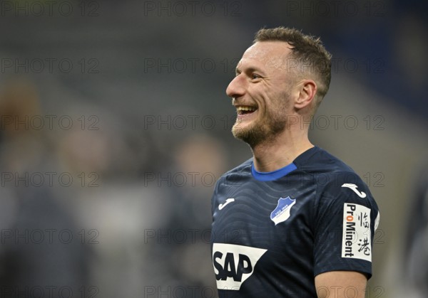Vladimir Coufal TSG 1899 Hoffenheim (34) portrait smiles Football, Bundesliga, PreZero Arena,