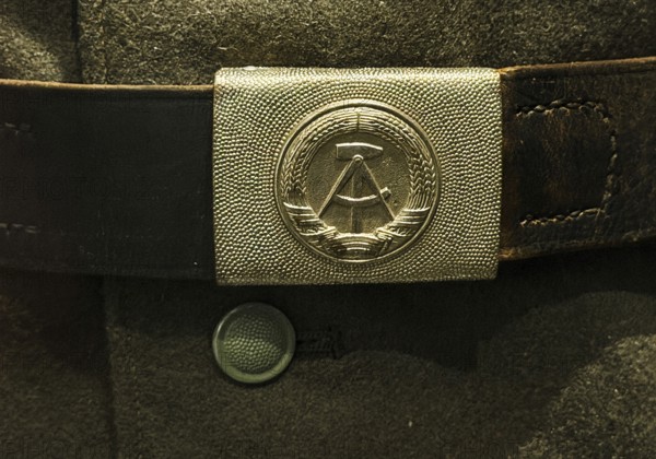 Uniform of the Kasernierte Volkspolizei KVP, later the National People's Army NVA with GDR coat of