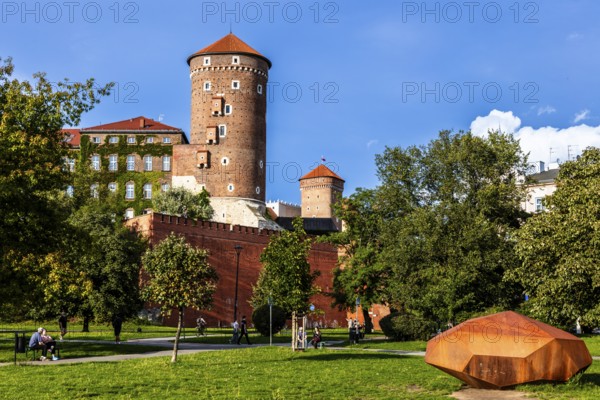 Sandomierz Tower, Wawel Castle, Wawel Castle, former center of Polish monarchy, founded around