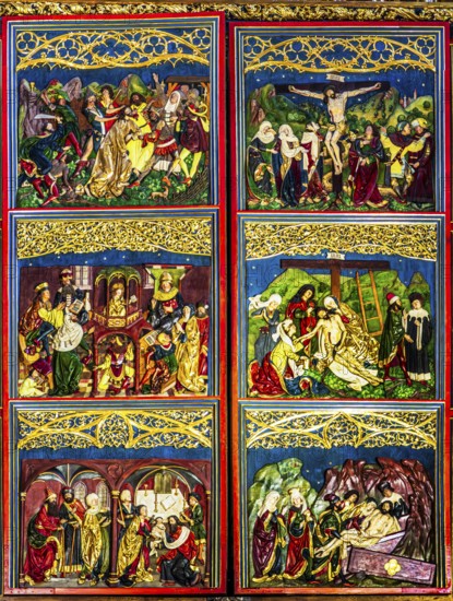 Arrest of Christ, twelve-year-old Jesus in the temple, presentation of Jesus in the temple,