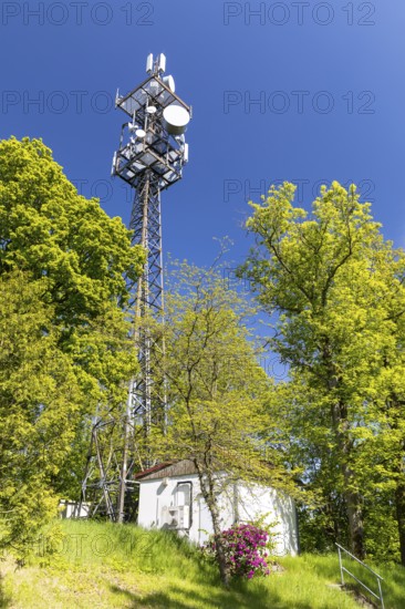 Steinernes Meer natural monument, Großer Berg in Großhennersdorf, Herrnhut, Upper Lusatia, Saxony,