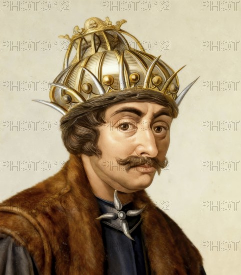 Theodoric the Great, Flavius Theodericus Rex, ca 454-526, king of the Ostrogoths from the Amali