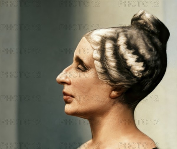 Bust of Marie-Sophie Germain, 1776 –1831, French mathematician, physicist and philosopher,