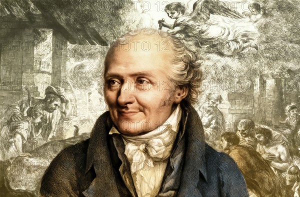 Dominique Vivant, Baron Denon, 1747 – 1825, French artist, writer, diplomat, author and