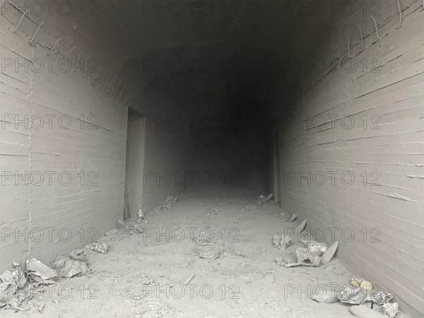 In Sarrin, Aleppo province, on January 27, 2026, footage captures an extensive subterranean network